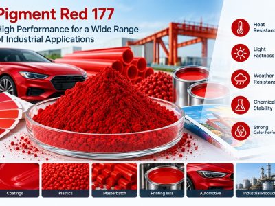 Perché gli acquirenti di tutto il mondo preferiscono il pigmento rosso 177 per i prodotti industriali ad alte prestazioni