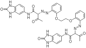 Pigmento-Giallo-180-molecolare-Struttura