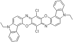 Pigmento-viola-23-molecolare-Struttura